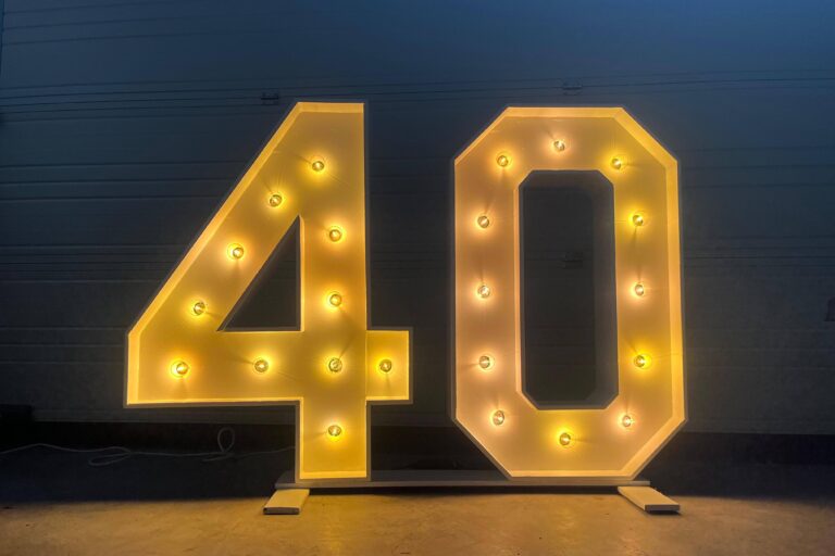 40-lichtletters